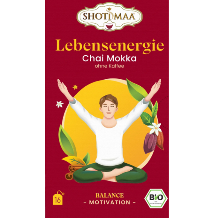 Lebensenergie - Organic Chai Moka without coffee Infusion - 16 teabags - 32 g