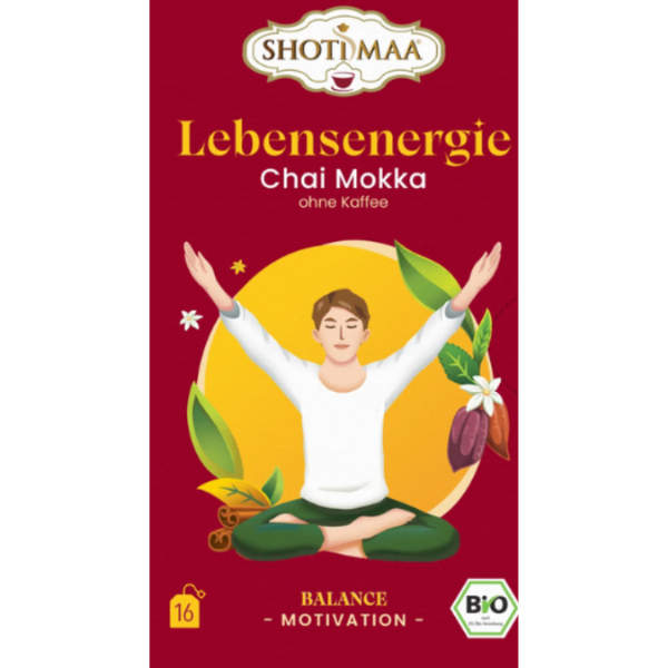 Lebensenergie - Organic Chai Moka without coffee Infusion - 16 teabags - 32 g