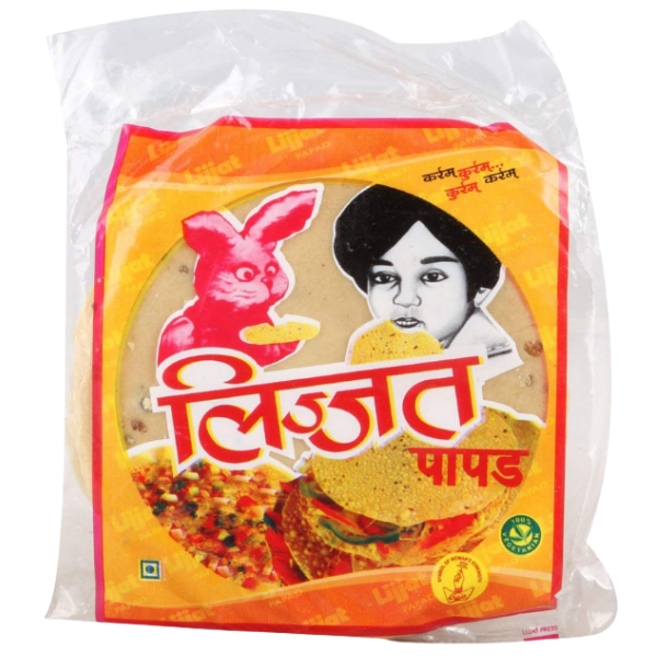 Lijjat Jeera Papad - 200 g