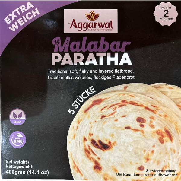Ready to eat Malabar Paratha - 400 g (5pcs)