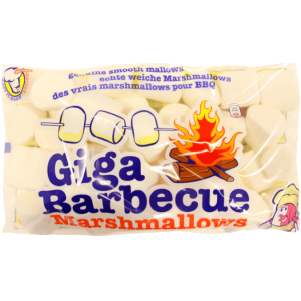 Marshmallows Giga BBQ white - 750 g