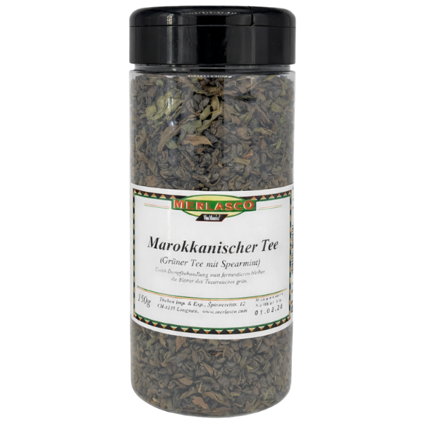 Merlasco Moroccan Mint Green Tea – 120 g