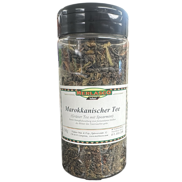Merlasco Moroccan Mint Green Tea – 120 g