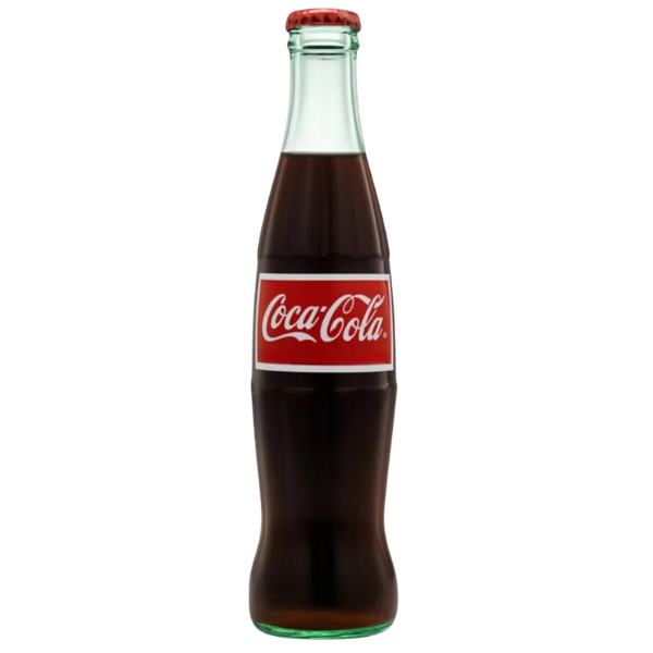 Mexican Coca-Cola (Sugar Cane) Glass Bottle – 355 ml