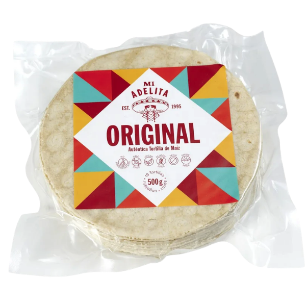 Fresh Corn Tortillas 14.5cm White - 500 g