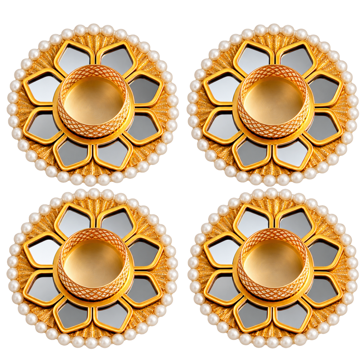 Mirror Diya – 1 Pc