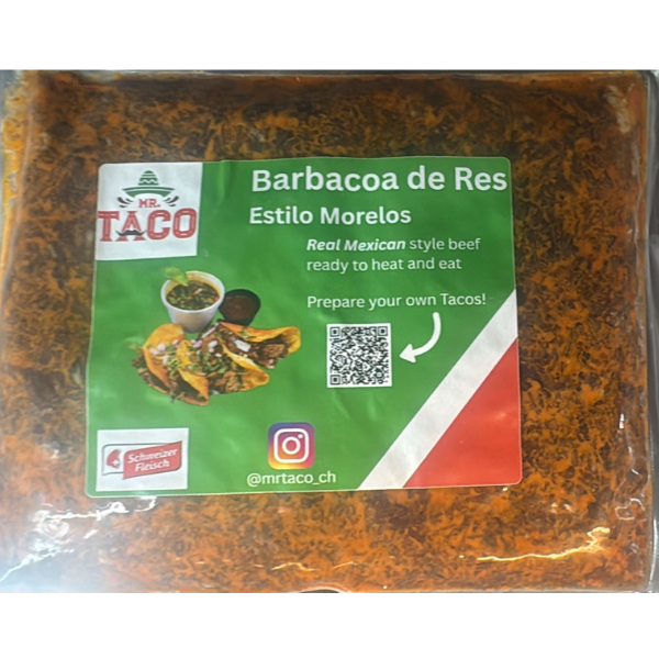 Mr Taco Barbacoa de Res - 250 g