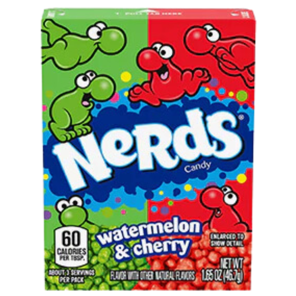 Nerds Watermelon Wild Cherry - 47 g