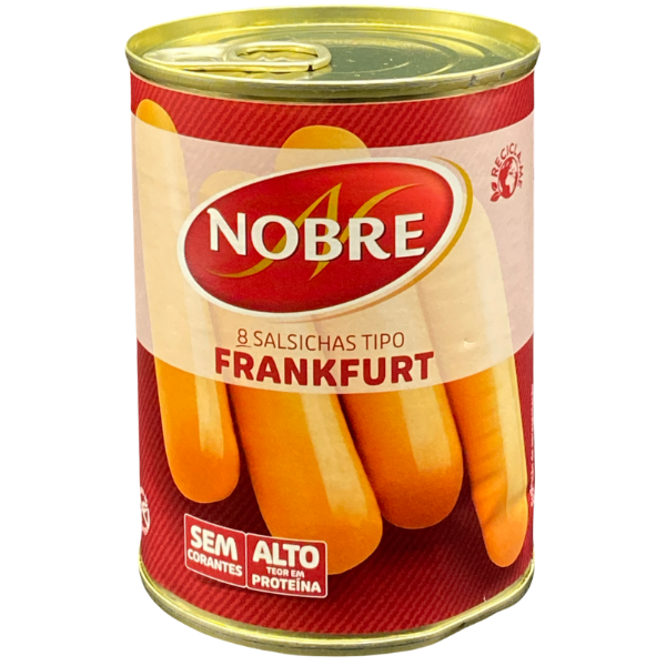 Nobre 4 Pares Salsichas Original Frankfurter Lata – 200 g
