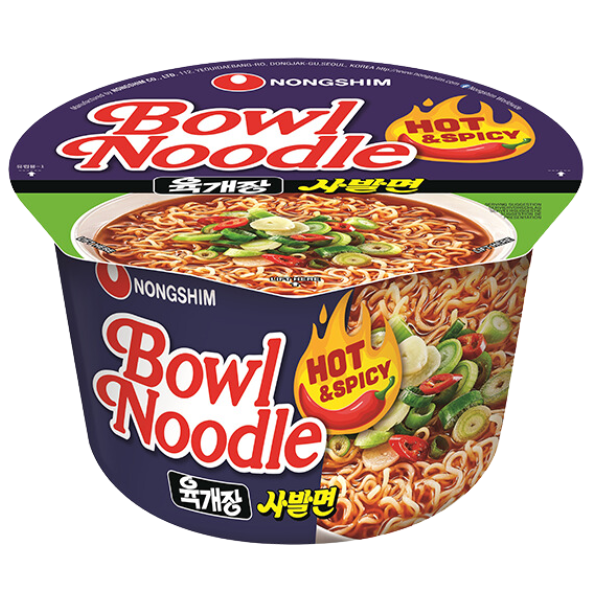 Spicy Noodle Bowl - 100 g Nongshim