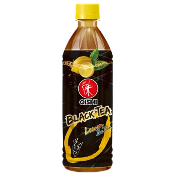 Oishi Black Lemon Ice Tea - 500 ml