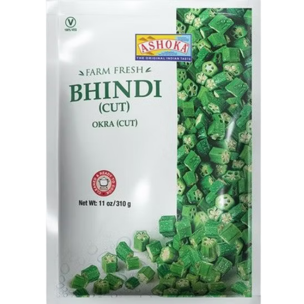 Ashoka Farm Fresh Okra (Bhindi) Cut – 310 g