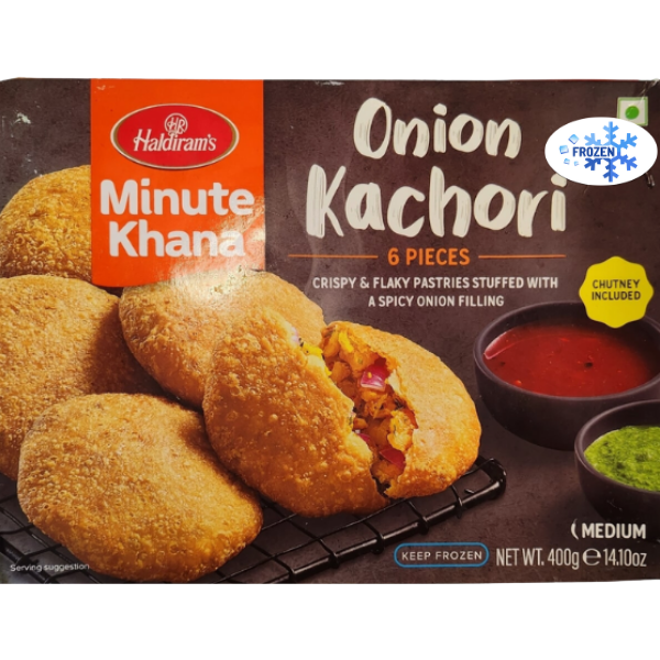 Onion Kachori (6 pcs) Frozen - 400 g