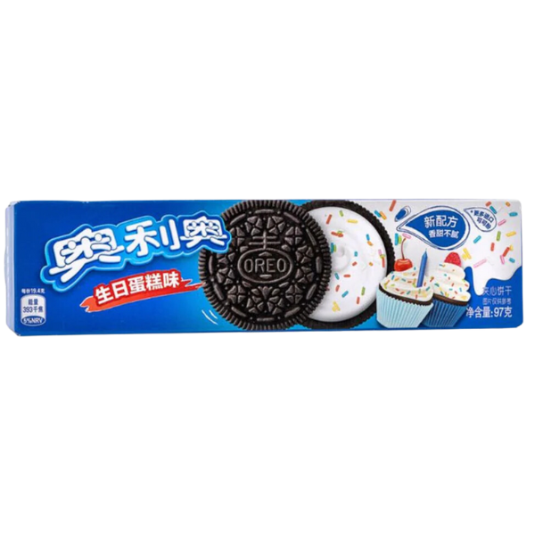 Oreo Sandwich Cookie Birthday Cake Flavour - 97 g