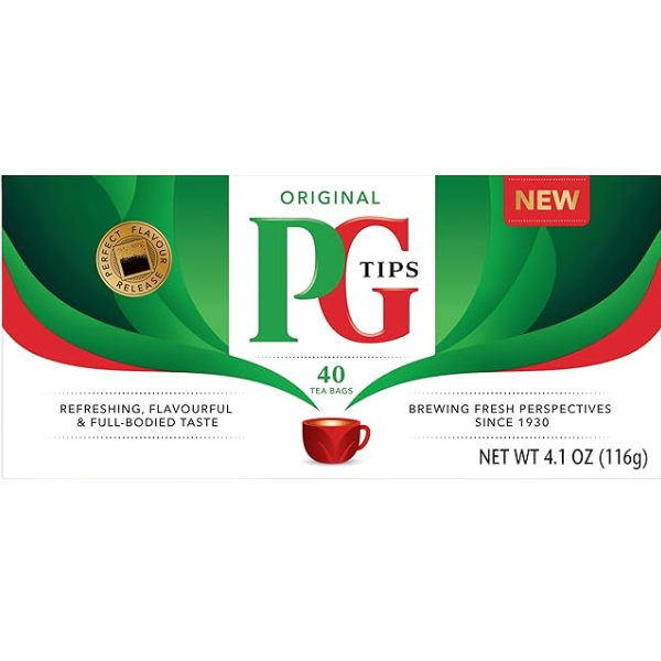 PG Tips Tea Bags - 40 bags - 116 g