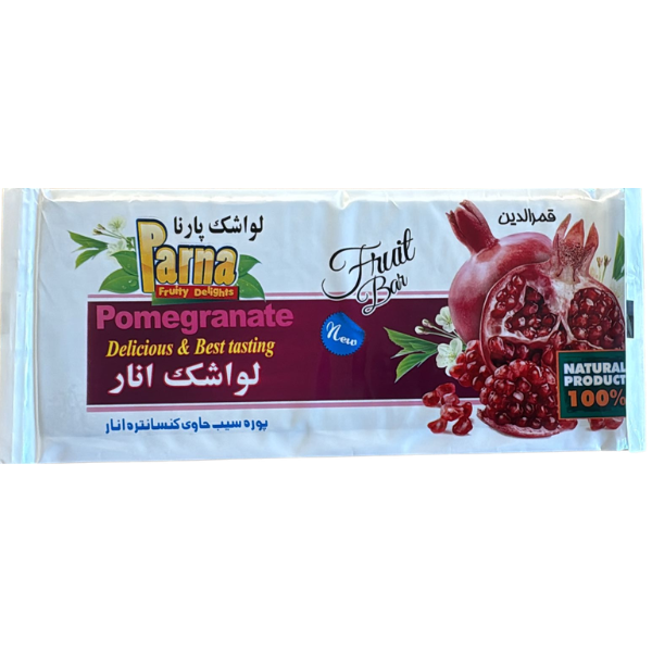 Parna Bar Pomegranate Fruit Bar – 100 g