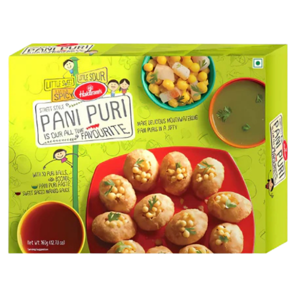 Haldiram's Pani Puri (30 Pieces) – 360g