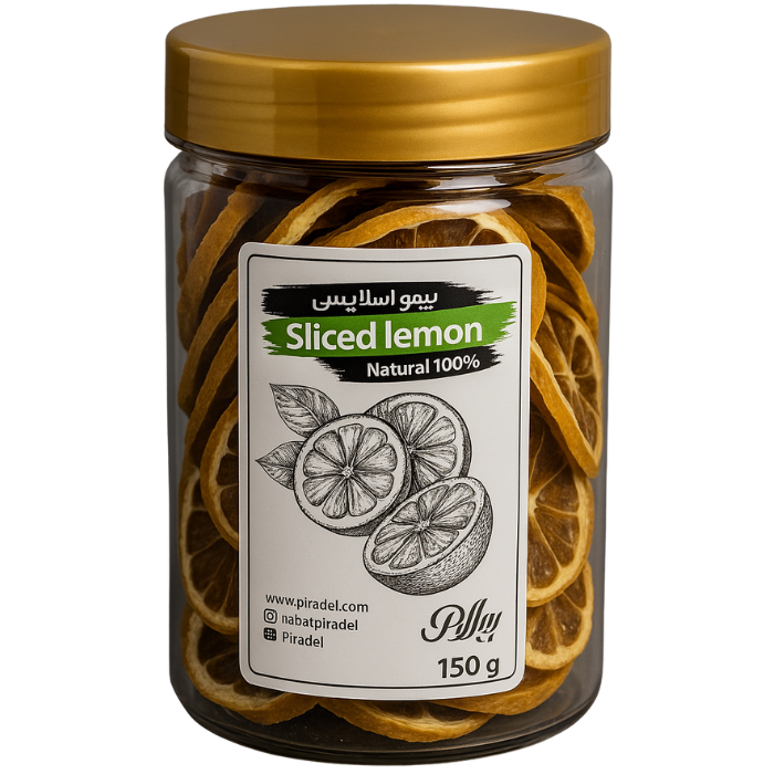 Piradel Dried Sliced Lemon – 150 g