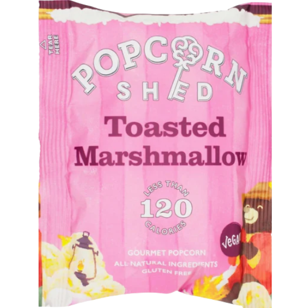 Popcorn Shed Toasted Marshmallow Popcorn – 24 g