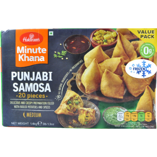Punjabi Samosa Value Pack Frozen 20 Pcs - 1.4 kg
