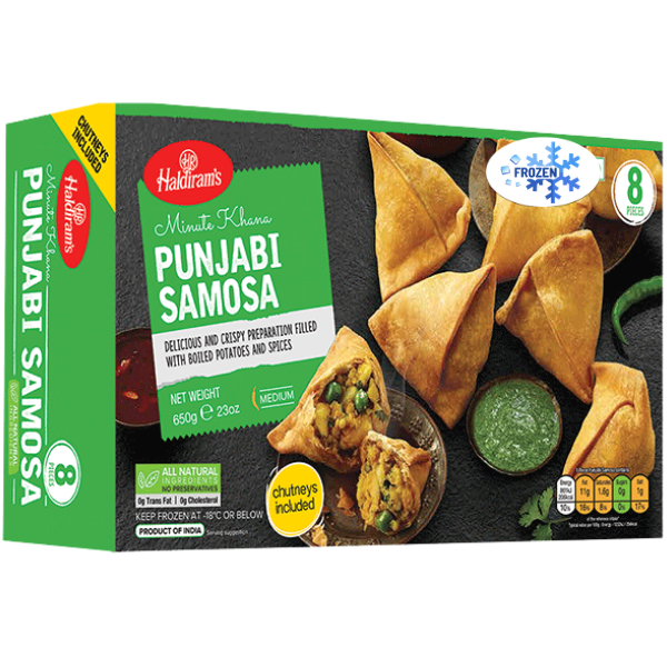 Punjabi Samosa (8 pcs) Frozen - 650 g