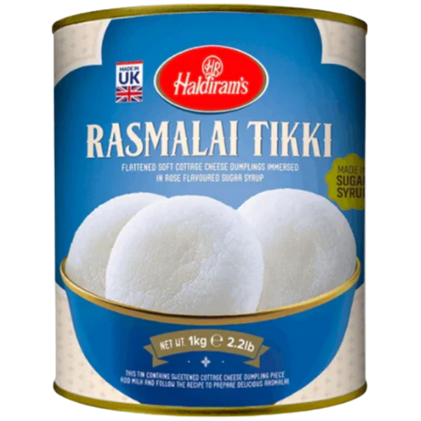 Rasmalai (12 pcs) in Tin - 1 kg
