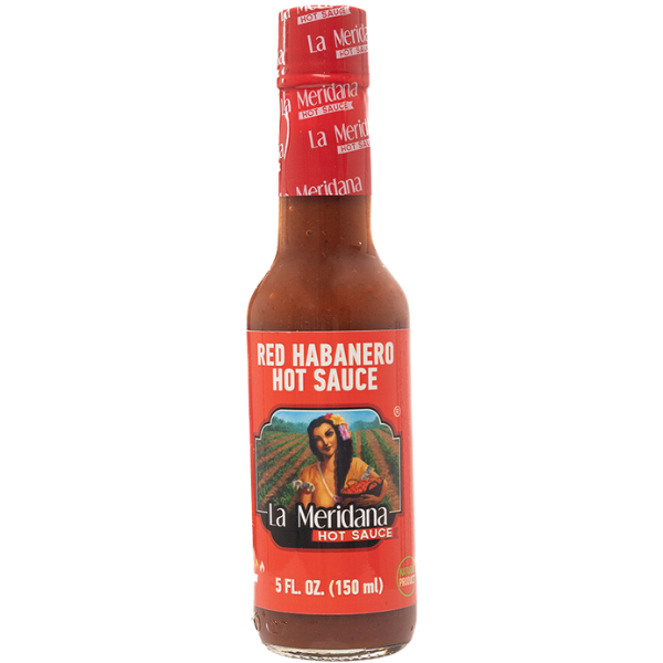 Salsa Habanero Rot La Meridana - 150 ml