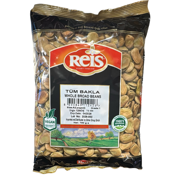 Reis Whole Broad Beans (Tum Bakla) – 750 g