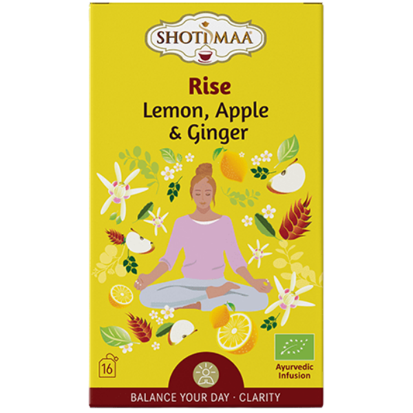 Rise (Aufgeweckt) - Lemon, Apple & Ginger - 16 teabags - 32 g