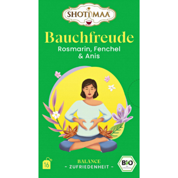 Rosmarin Bio (Bauchfreude) - Organic Rosemary, Fennel & Anis- 16 teabags - 32 g
