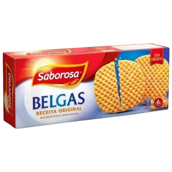 Saborosa Bolacha Belga Caseira Cookies – 220 g