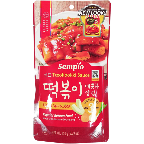 Sempio Tteokbokki Sauce Hot & Spicy – 150 g