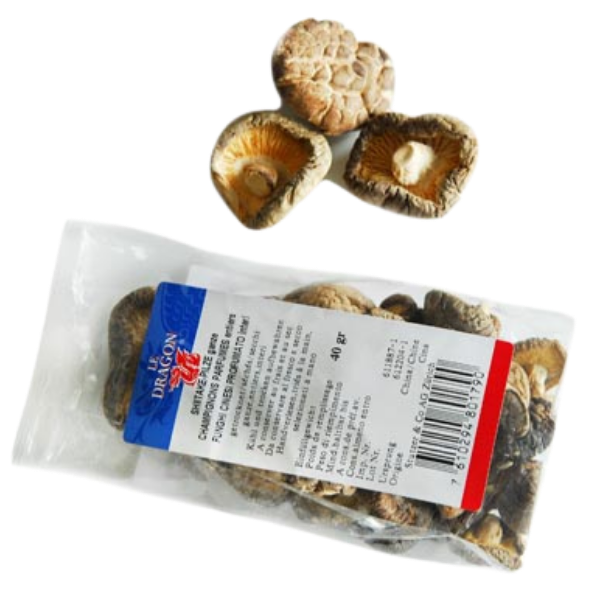 Shiitake Whole Without Stem - 40 g