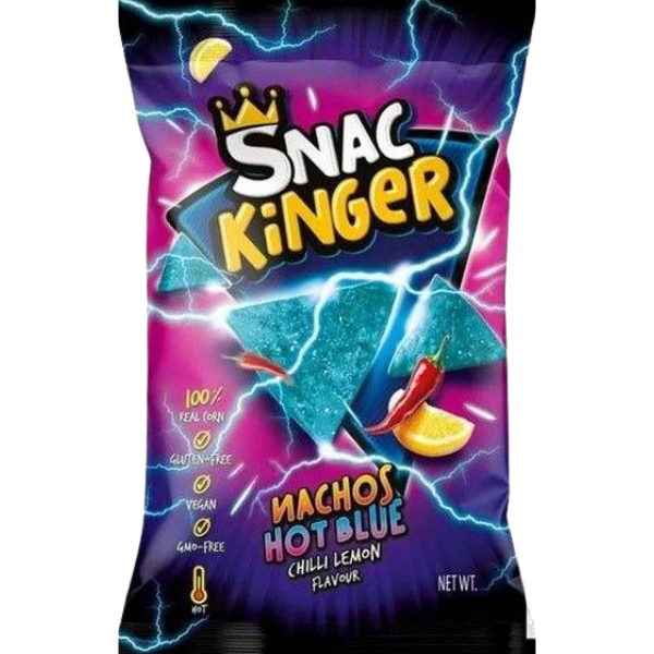 SnacKinger Nachos Hot Blue - 95 g