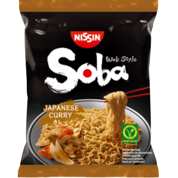 Soba Bag Japanese Curry - 111 g (Vegetarian)