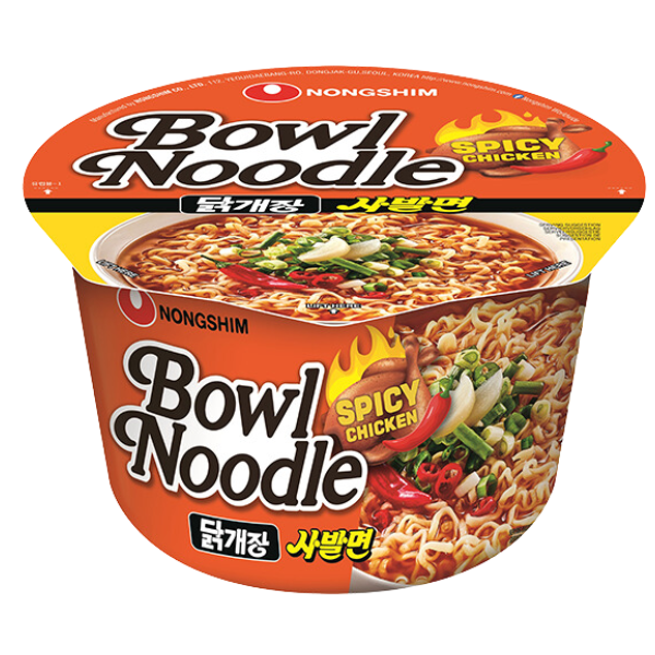 Spicy Chicken Noodle Bowl - 100 g Nongshim