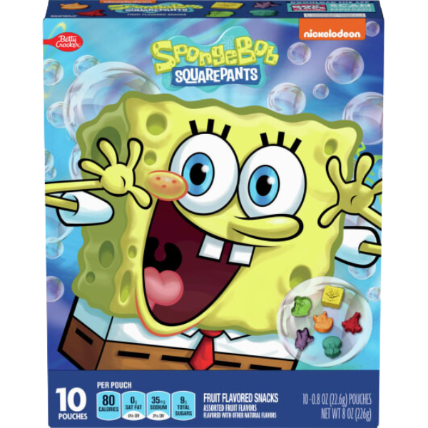 Spongebob Flavoured Fruit Snack - 226 g