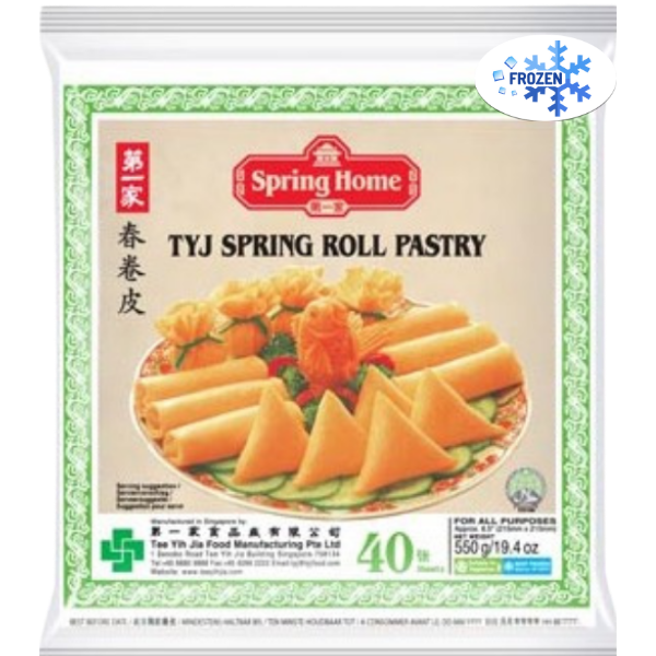 Spring roll pastry sheet - 215 mm - 550 g