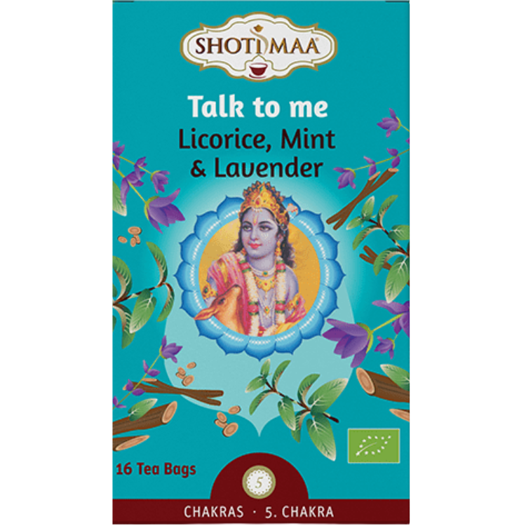 Talk to Me - Licorice, Mint & Lavender - 16 teabags - 32 g