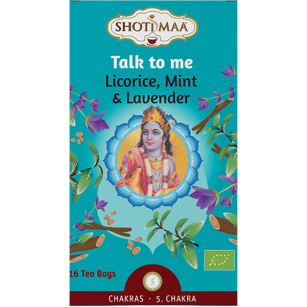 Talk to Me - Licorice, Mint & Lavender - 16 teabags - 32 g