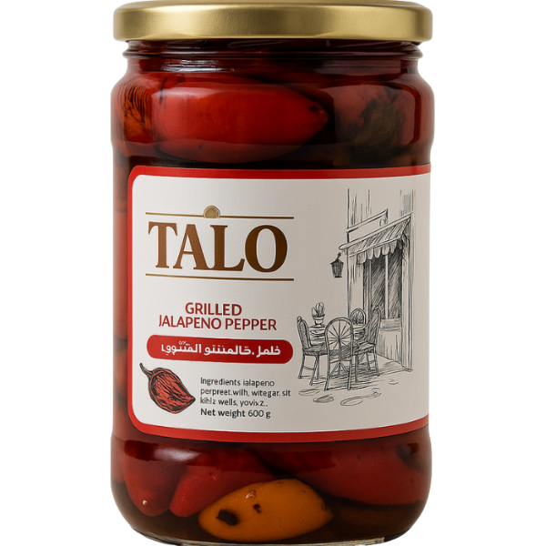 Talo Grilled Jalapeno Pepper – 600 g