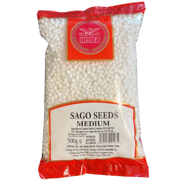 Tapiocca Seeds (Sabudana / Sago - Medium) - 500 g