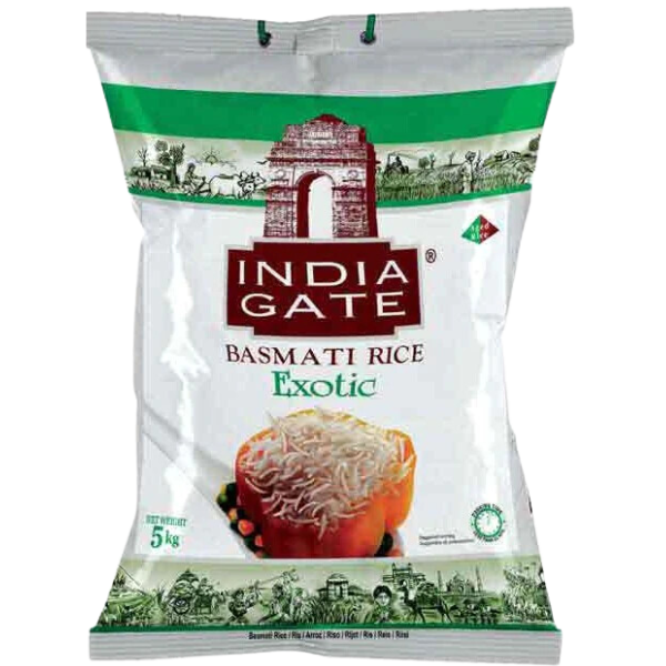 India Gate Exotic Basmati Rice - 5 kg