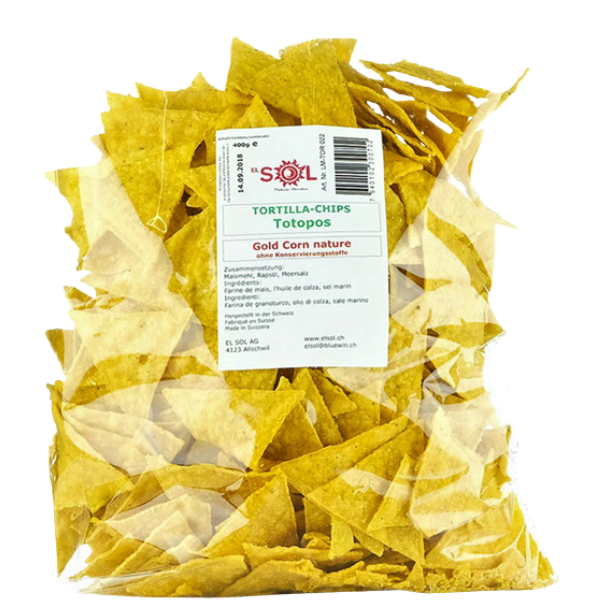 Tortilla Chips Stone Ground - Nature - 200 g