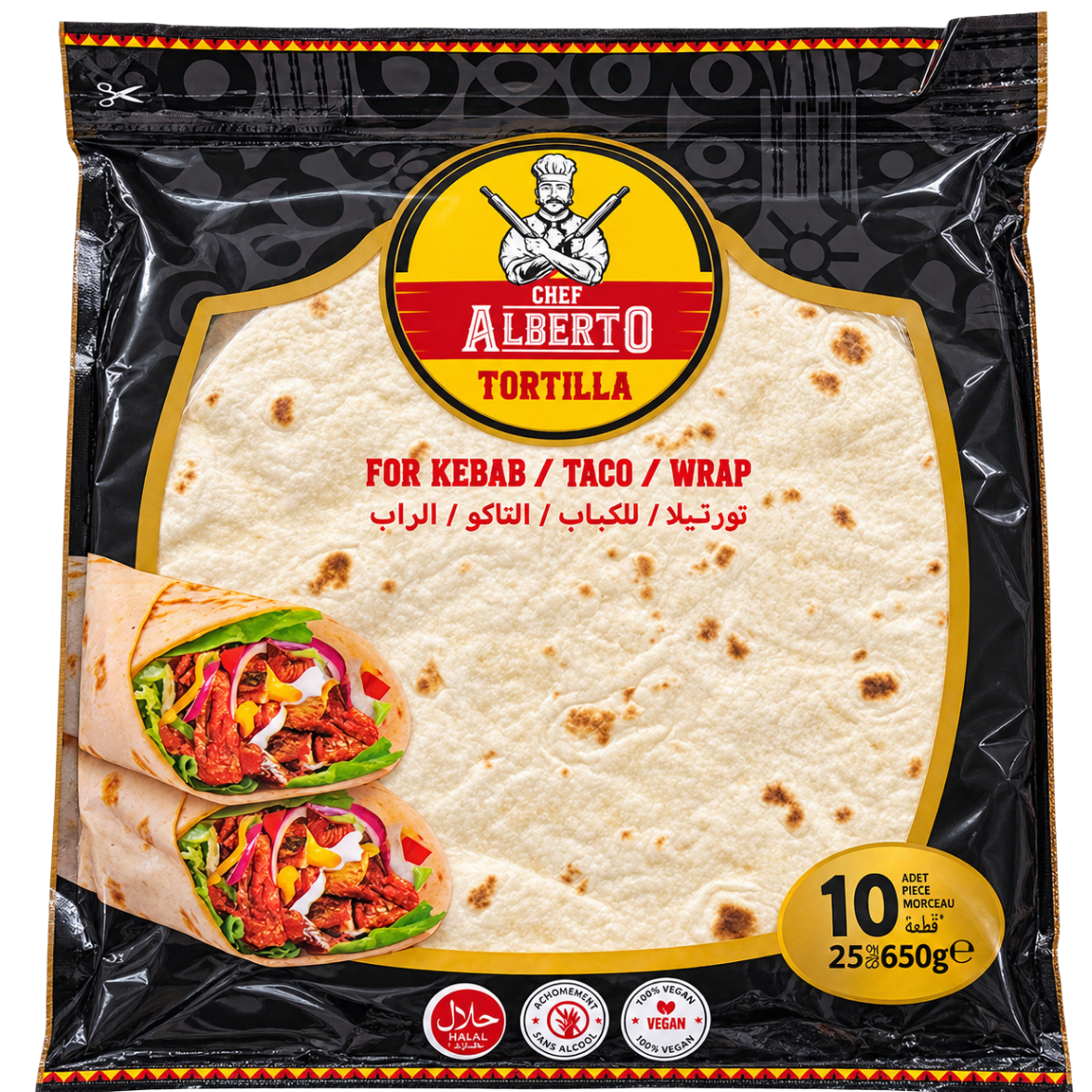 Tortilla Wraps – 650 g
