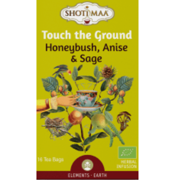 Touch the Ground ( Hier & Jetzt)- Honeybush, Anise, Sage - 16 teabags - 32 g