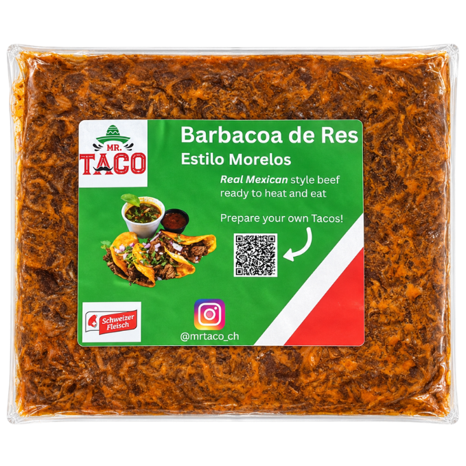 Mr Taco Barbacoa de Res - 250 g