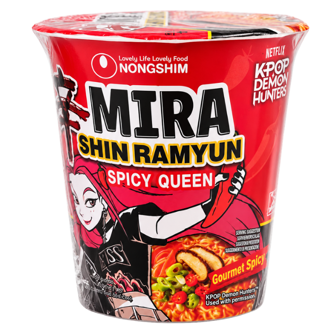 Nongshim Mira Shin Ramyun Spicy Queen Cup