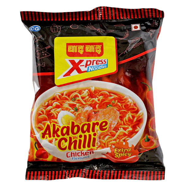 Wai Wai X-Press Akabare Chilli Chicken Flavoured Noodles – 60g