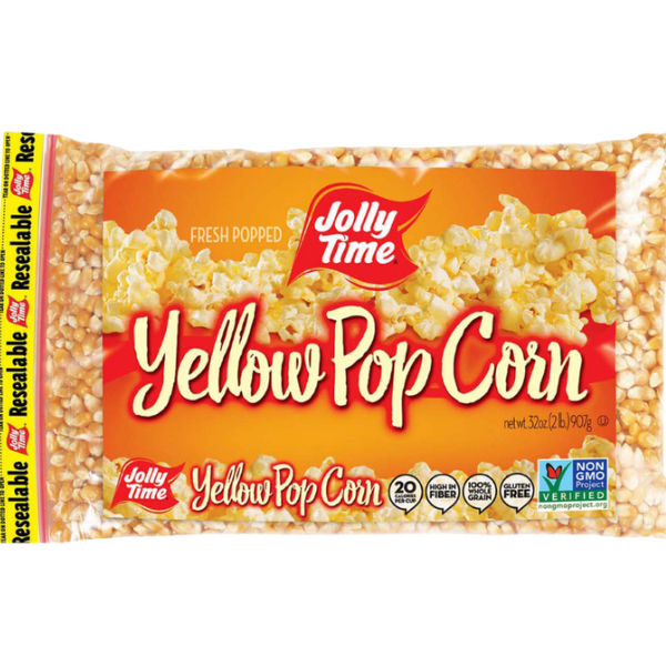 Yellow Popcorn Kernels - 250 g